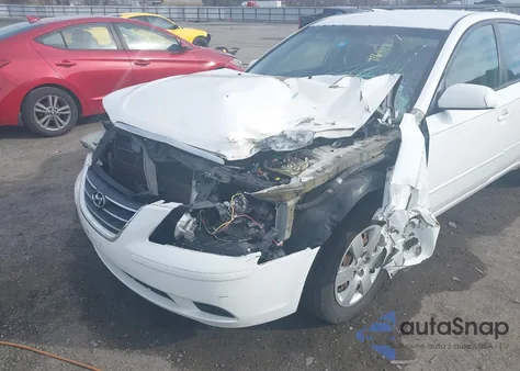 2009 Hyundai Sonata Gls из США, поврежденный, VIN 5NPET46C39H459111